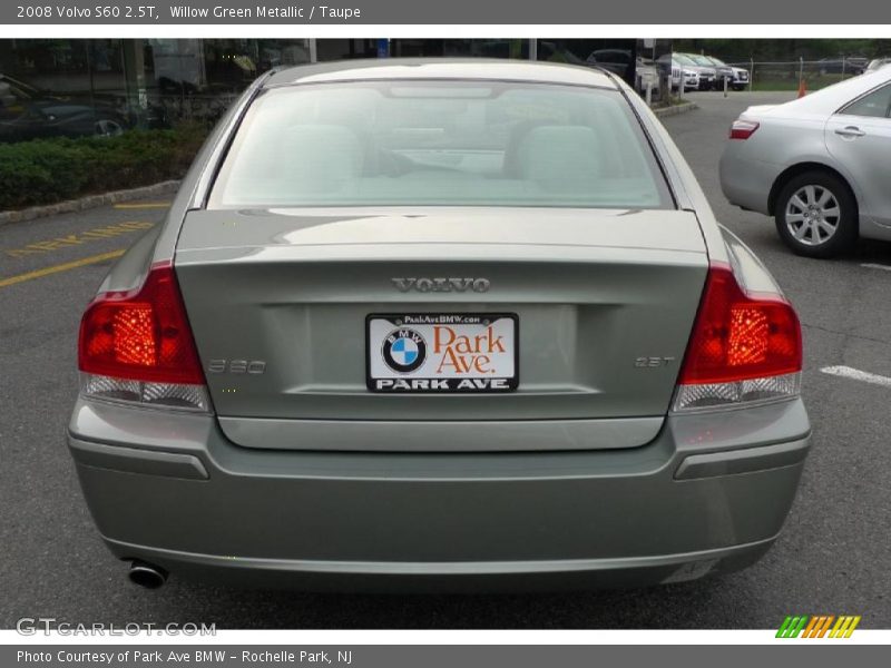 Willow Green Metallic / Taupe 2008 Volvo S60 2.5T