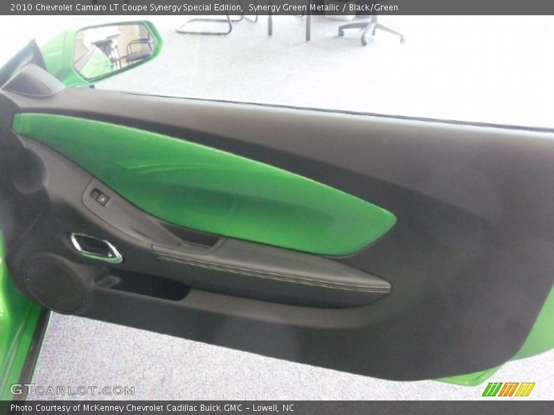 Synergy Green Metallic / Black/Green 2010 Chevrolet Camaro LT Coupe Synergy Special Edition