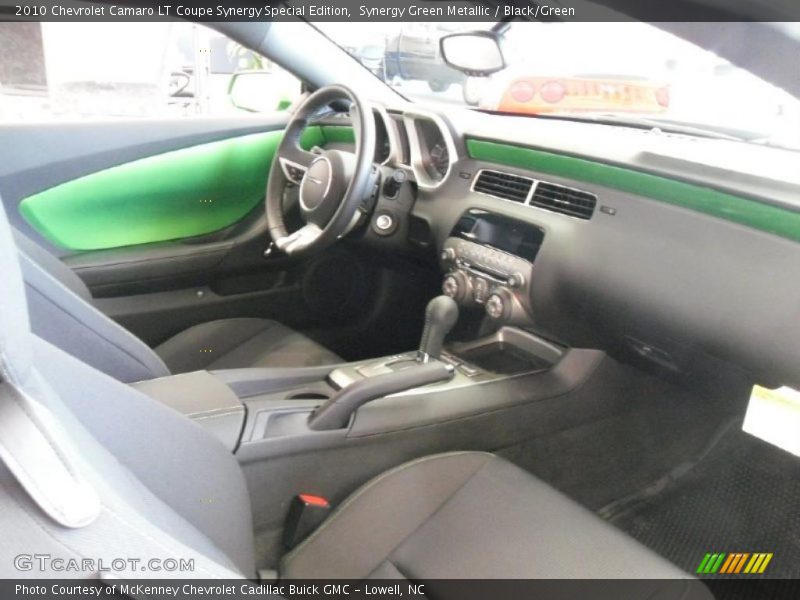 Synergy Green Metallic / Black/Green 2010 Chevrolet Camaro LT Coupe Synergy Special Edition