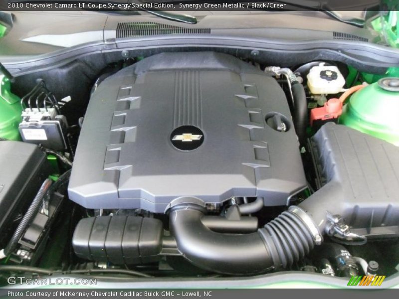 Synergy Green Metallic / Black/Green 2010 Chevrolet Camaro LT Coupe Synergy Special Edition