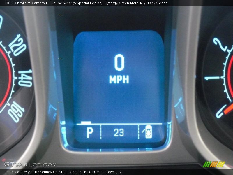 Synergy Green Metallic / Black/Green 2010 Chevrolet Camaro LT Coupe Synergy Special Edition