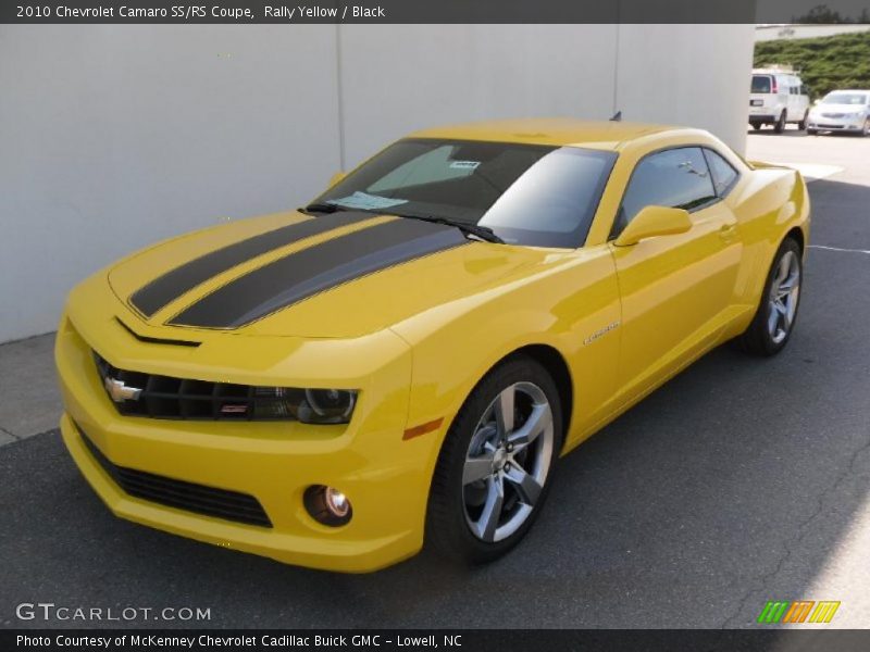 Rally Yellow / Black 2010 Chevrolet Camaro SS/RS Coupe