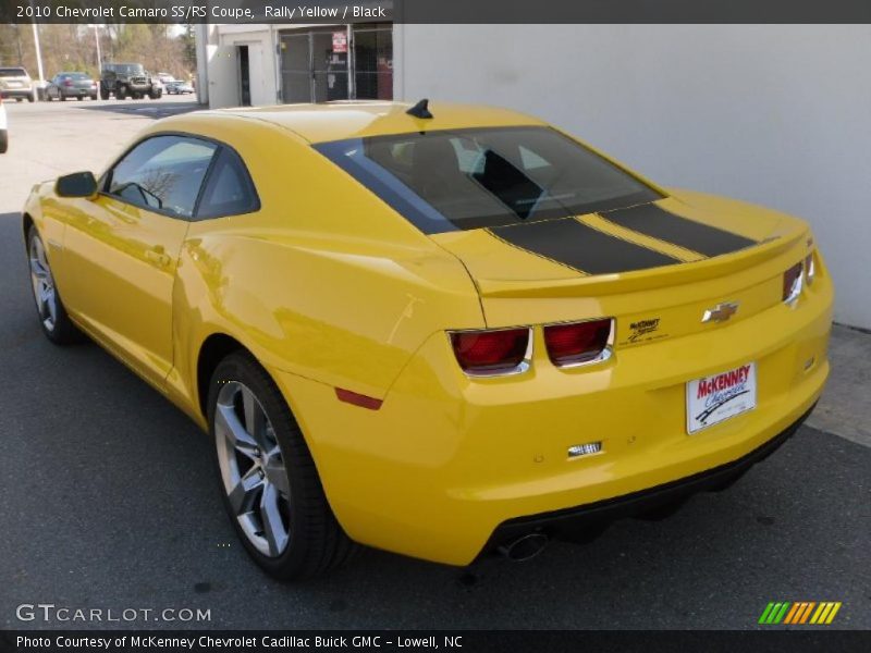 Rally Yellow / Black 2010 Chevrolet Camaro SS/RS Coupe