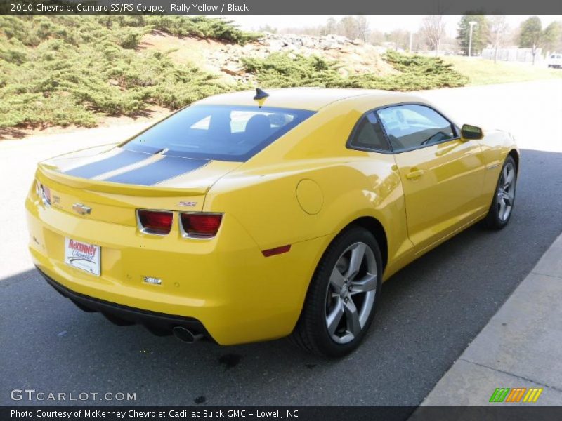 Rally Yellow / Black 2010 Chevrolet Camaro SS/RS Coupe