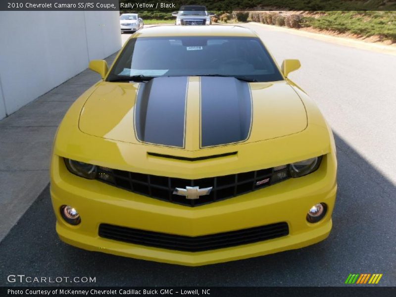 Rally Yellow / Black 2010 Chevrolet Camaro SS/RS Coupe