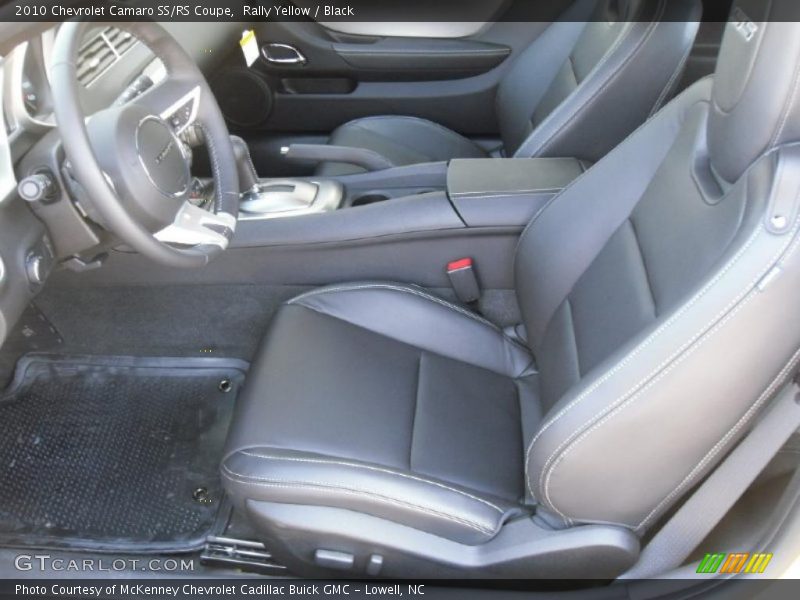 Rally Yellow / Black 2010 Chevrolet Camaro SS/RS Coupe