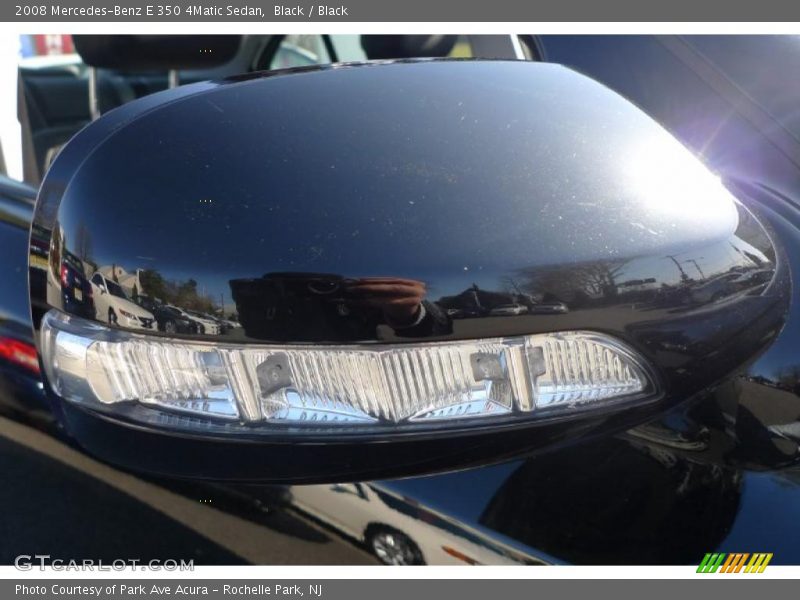 Black / Black 2008 Mercedes-Benz E 350 4Matic Sedan