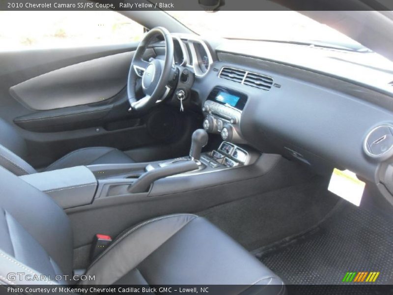 Rally Yellow / Black 2010 Chevrolet Camaro SS/RS Coupe