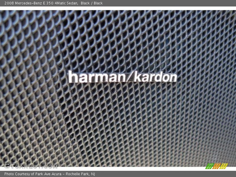 Black / Black 2008 Mercedes-Benz E 350 4Matic Sedan