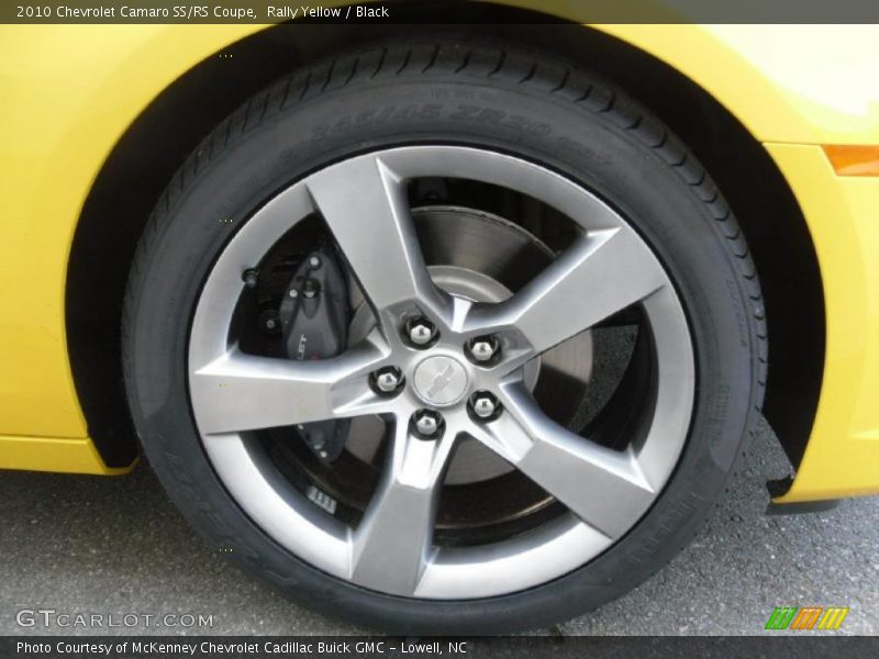 Rally Yellow / Black 2010 Chevrolet Camaro SS/RS Coupe