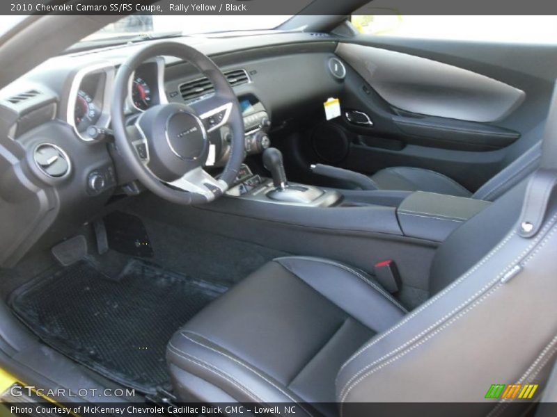 Rally Yellow / Black 2010 Chevrolet Camaro SS/RS Coupe