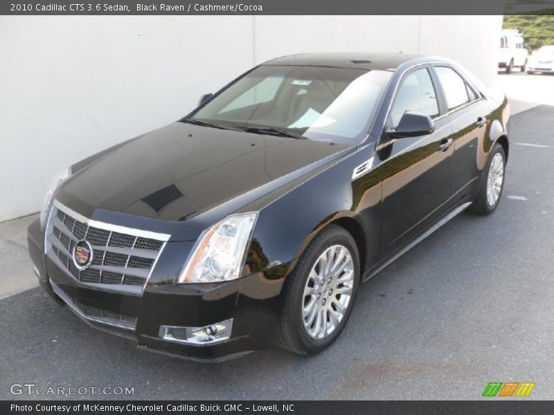 Black Raven / Cashmere/Cocoa 2010 Cadillac CTS 3.6 Sedan