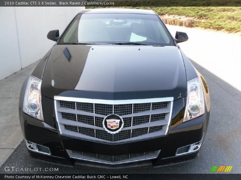 Black Raven / Cashmere/Cocoa 2010 Cadillac CTS 3.6 Sedan