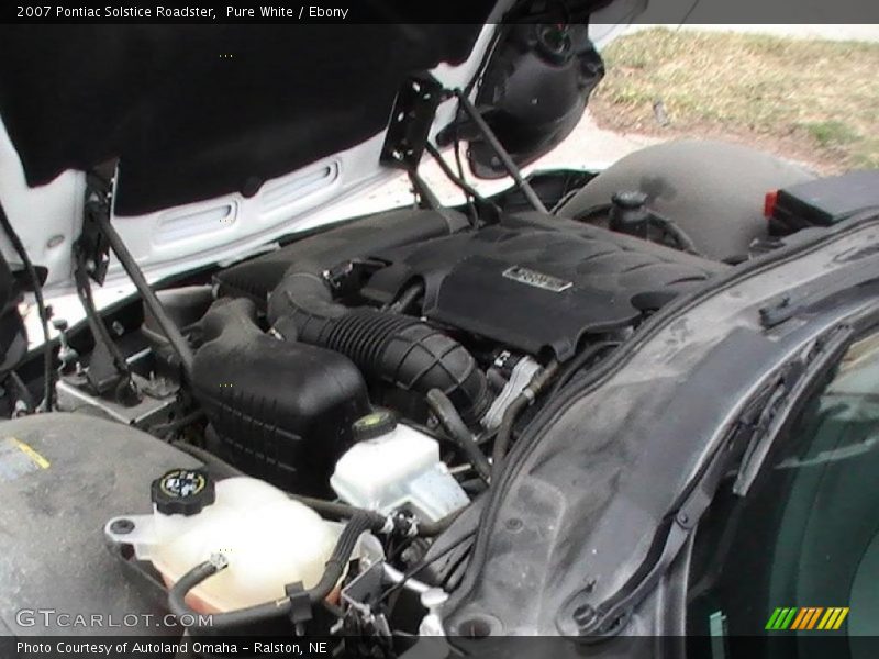 Pure White / Ebony 2007 Pontiac Solstice Roadster