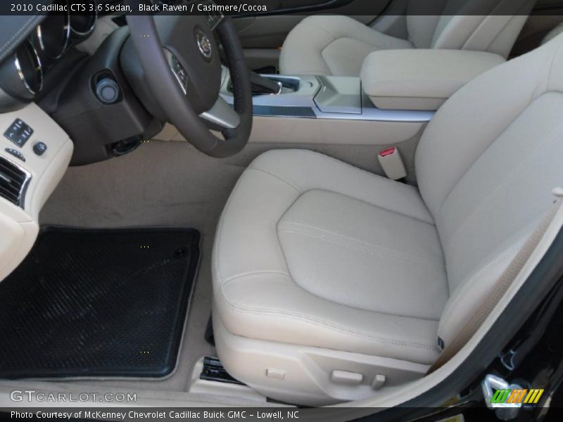 Black Raven / Cashmere/Cocoa 2010 Cadillac CTS 3.6 Sedan