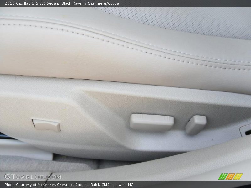 Black Raven / Cashmere/Cocoa 2010 Cadillac CTS 3.6 Sedan