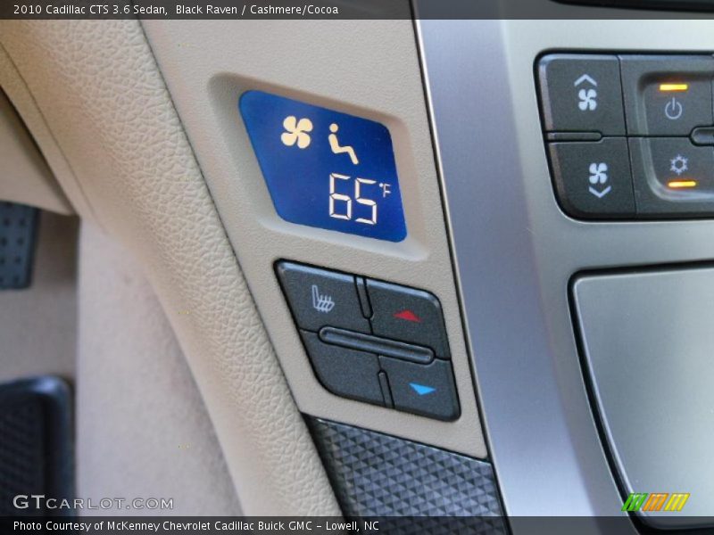 Black Raven / Cashmere/Cocoa 2010 Cadillac CTS 3.6 Sedan