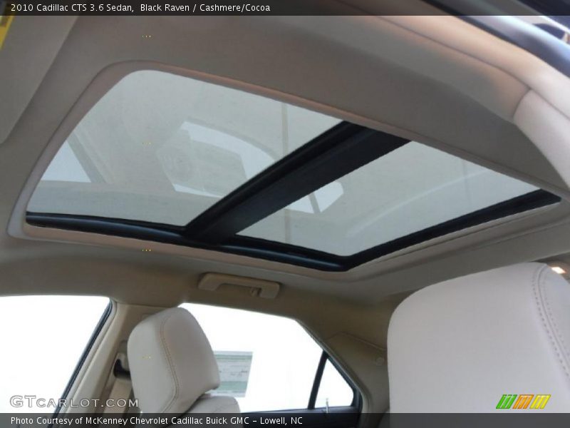 Black Raven / Cashmere/Cocoa 2010 Cadillac CTS 3.6 Sedan