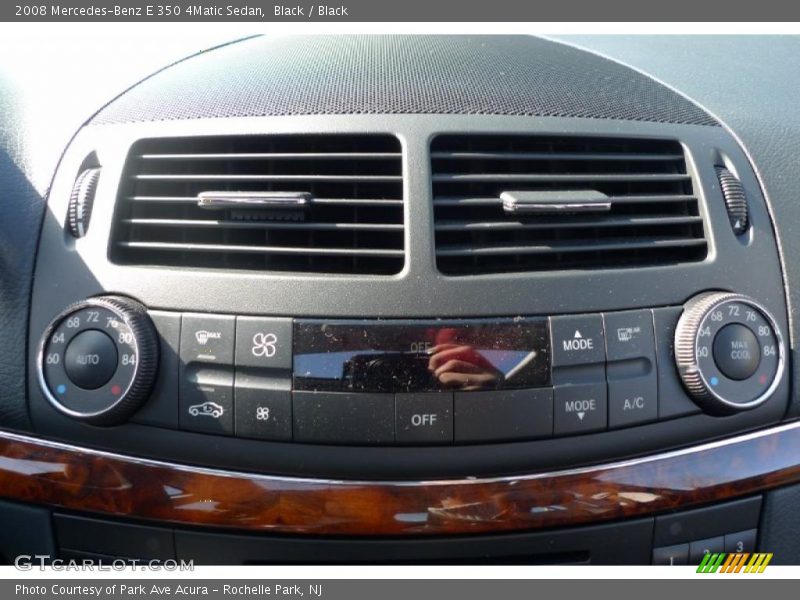 Black / Black 2008 Mercedes-Benz E 350 4Matic Sedan