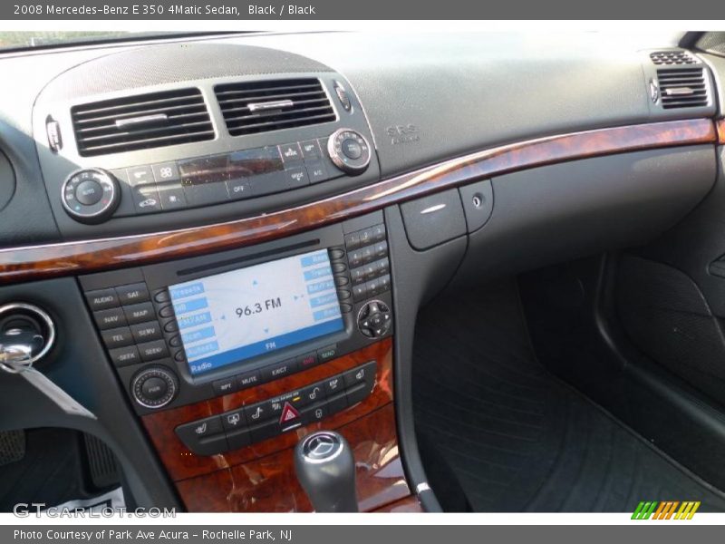 Black / Black 2008 Mercedes-Benz E 350 4Matic Sedan