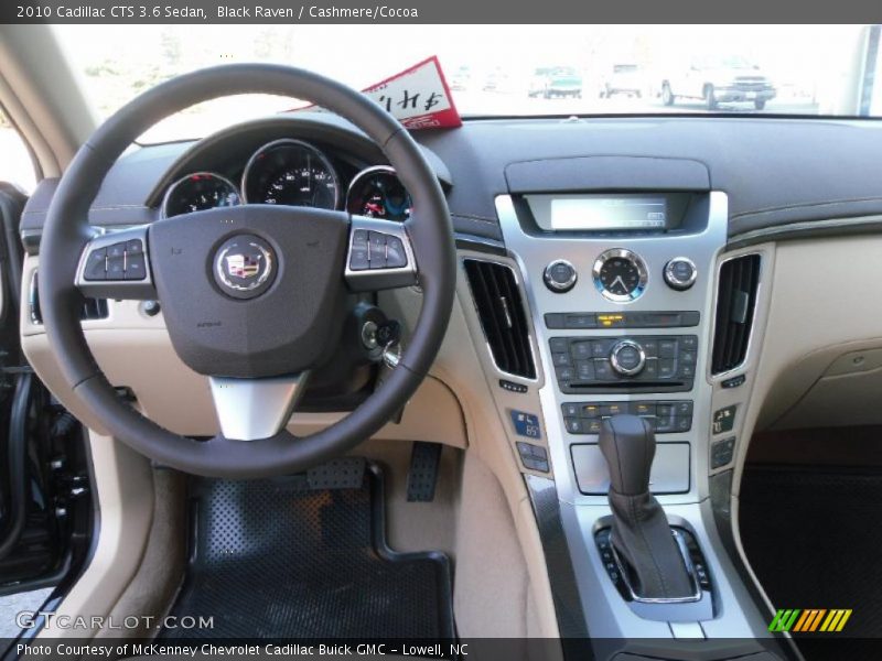 Black Raven / Cashmere/Cocoa 2010 Cadillac CTS 3.6 Sedan
