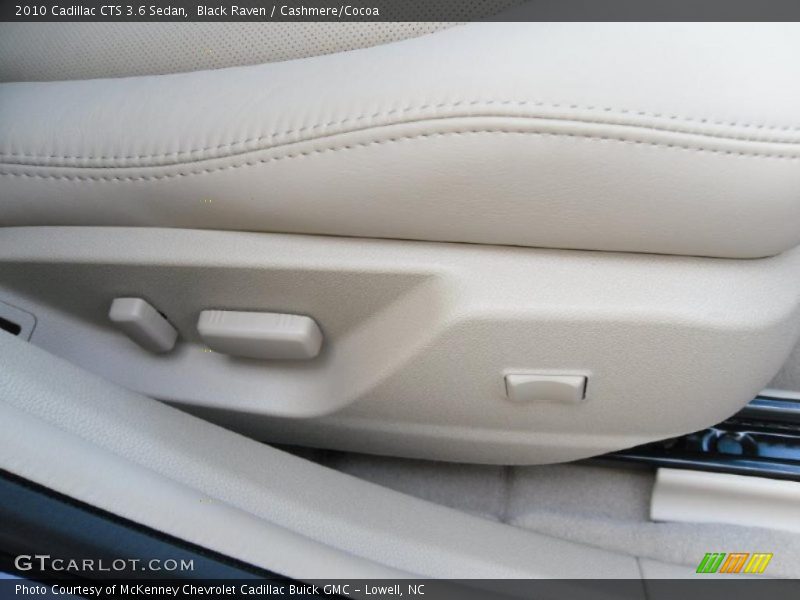 Black Raven / Cashmere/Cocoa 2010 Cadillac CTS 3.6 Sedan