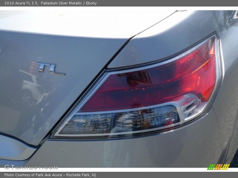 Palladium Silver Metallic / Ebony 2010 Acura TL 3.5