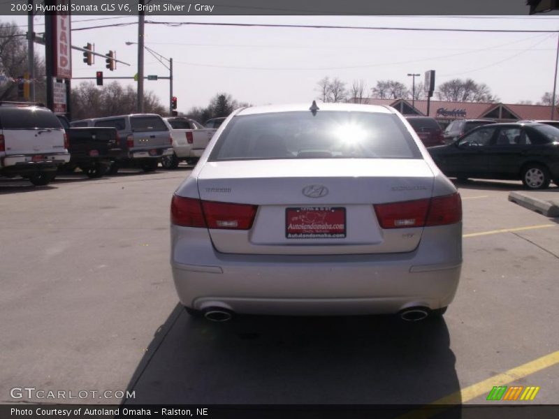 Bright Silver / Gray 2009 Hyundai Sonata GLS V6