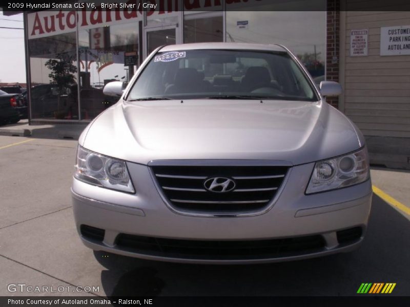 Bright Silver / Gray 2009 Hyundai Sonata GLS V6