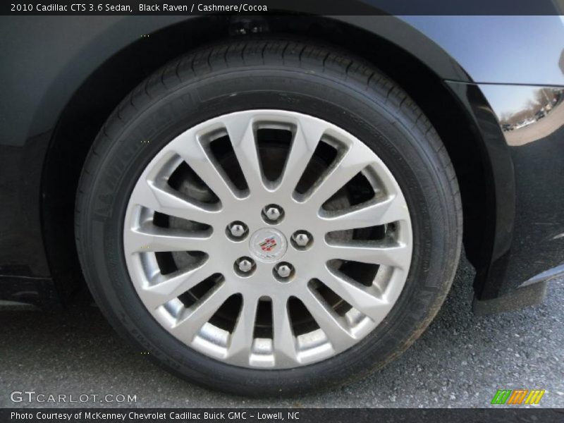Black Raven / Cashmere/Cocoa 2010 Cadillac CTS 3.6 Sedan