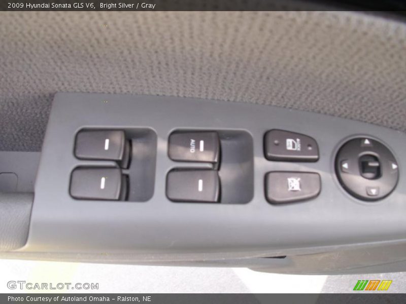 Bright Silver / Gray 2009 Hyundai Sonata GLS V6