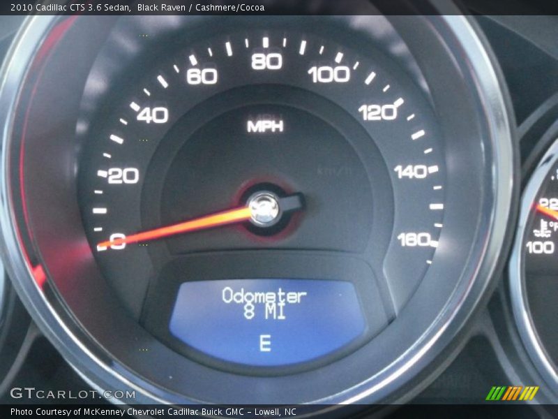 Black Raven / Cashmere/Cocoa 2010 Cadillac CTS 3.6 Sedan
