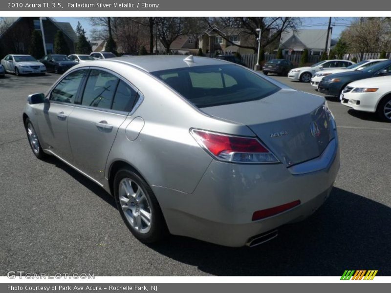 Palladium Silver Metallic / Ebony 2010 Acura TL 3.5
