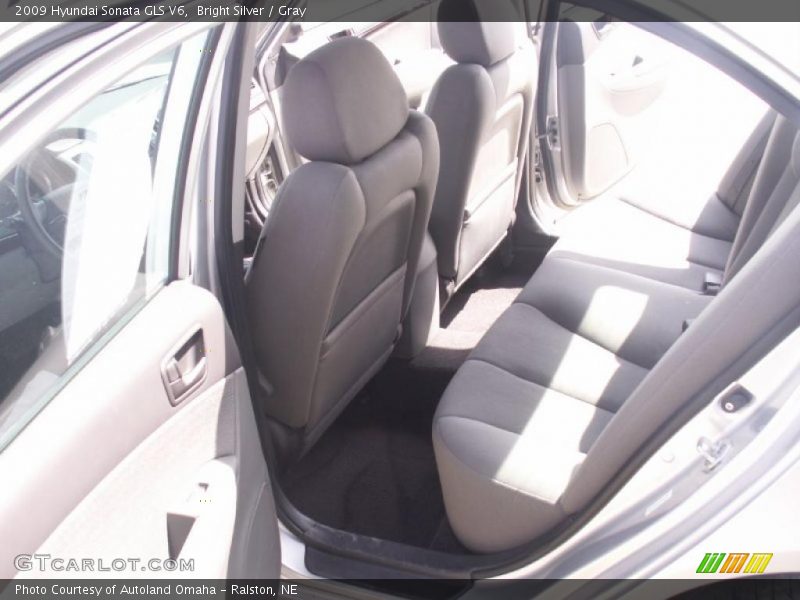 Bright Silver / Gray 2009 Hyundai Sonata GLS V6