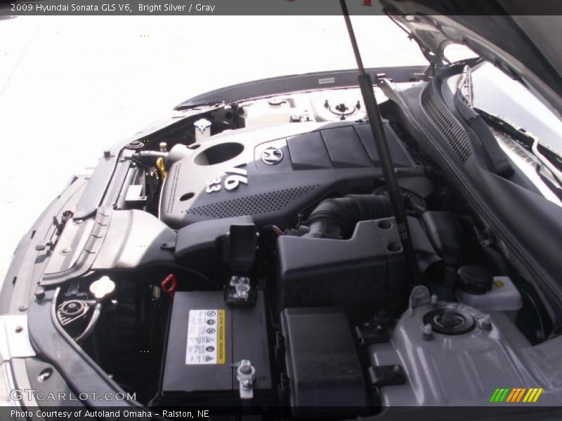 Bright Silver / Gray 2009 Hyundai Sonata GLS V6
