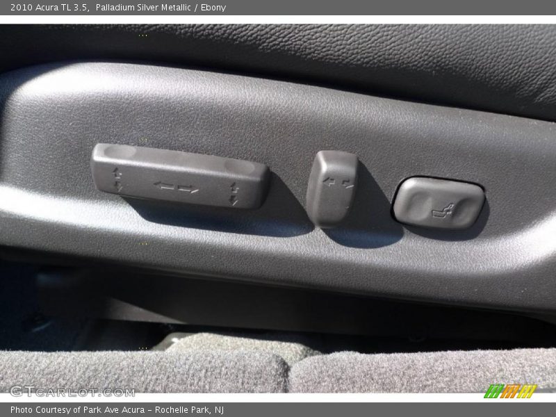 Palladium Silver Metallic / Ebony 2010 Acura TL 3.5