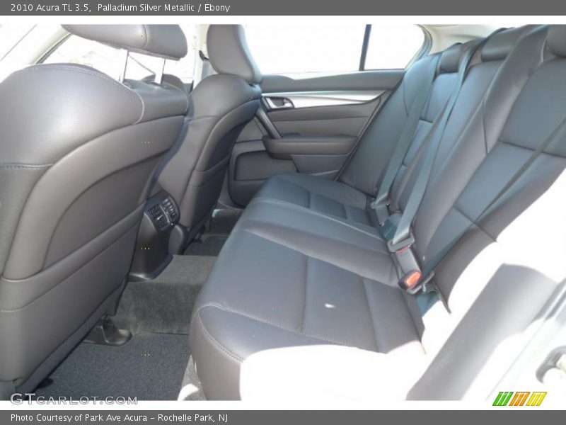 Palladium Silver Metallic / Ebony 2010 Acura TL 3.5