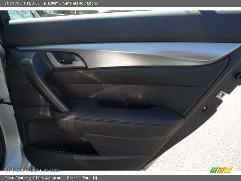 Palladium Silver Metallic / Ebony 2010 Acura TL 3.5