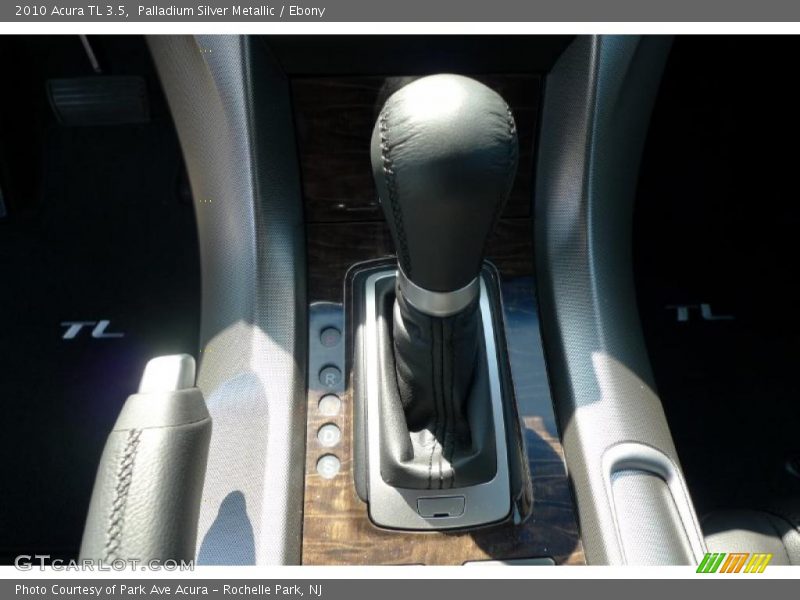 Palladium Silver Metallic / Ebony 2010 Acura TL 3.5