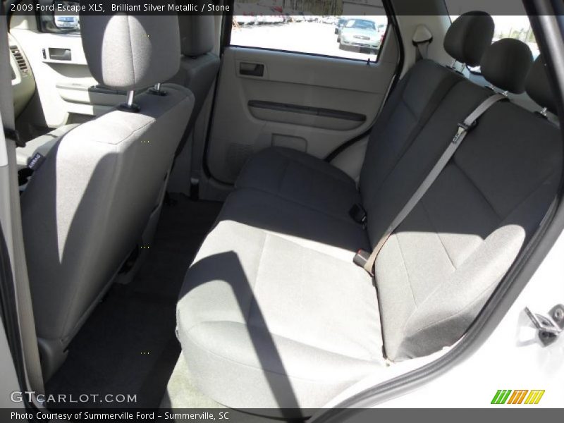 Brilliant Silver Metallic / Stone 2009 Ford Escape XLS