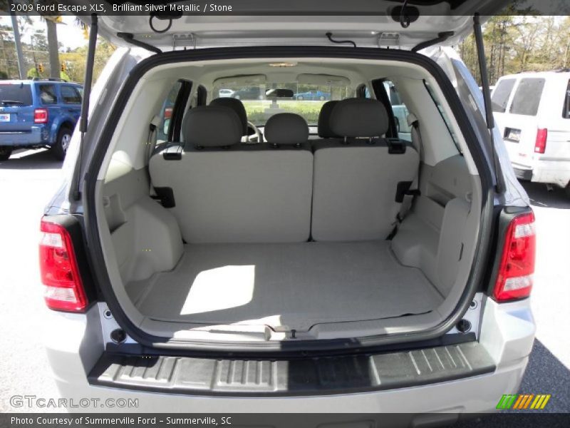 Brilliant Silver Metallic / Stone 2009 Ford Escape XLS