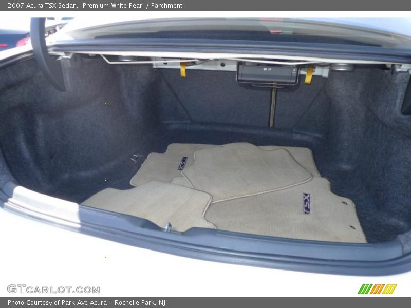 Premium White Pearl / Parchment 2007 Acura TSX Sedan