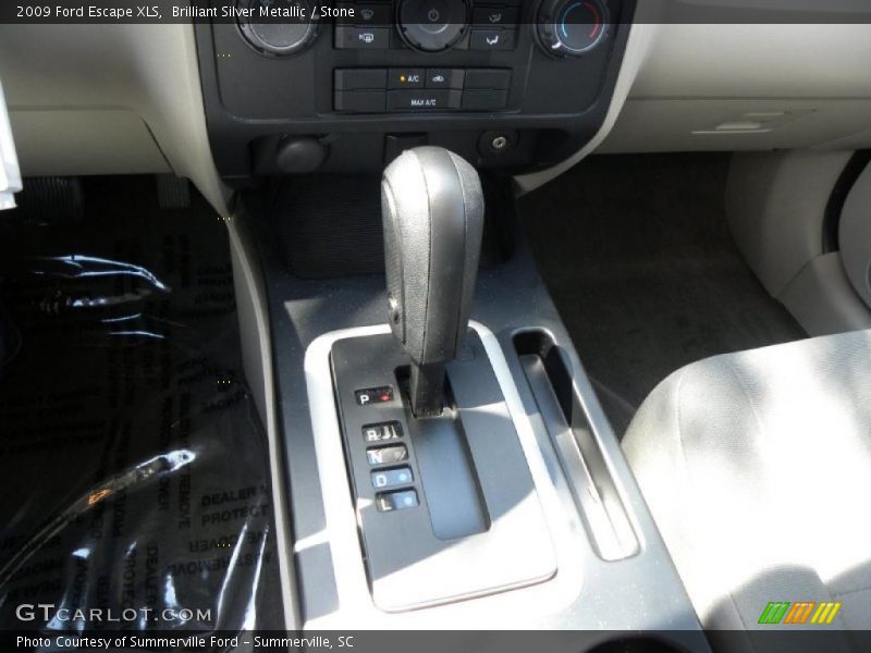 Brilliant Silver Metallic / Stone 2009 Ford Escape XLS