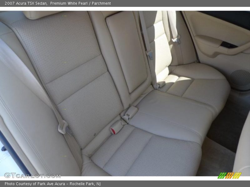 Premium White Pearl / Parchment 2007 Acura TSX Sedan