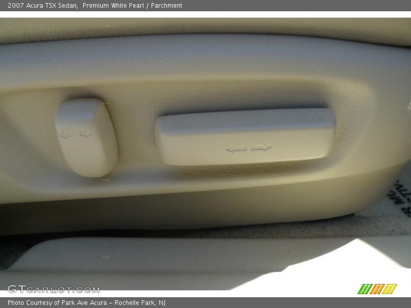 Premium White Pearl / Parchment 2007 Acura TSX Sedan