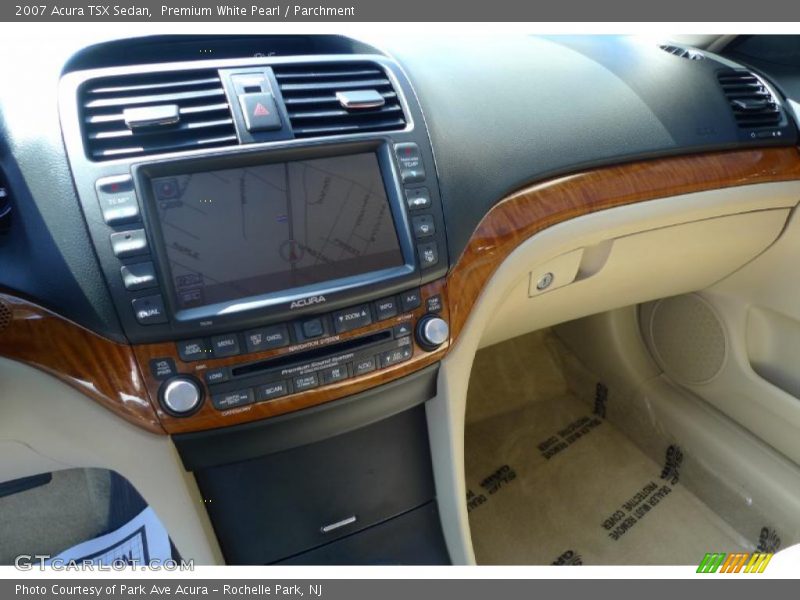 Premium White Pearl / Parchment 2007 Acura TSX Sedan