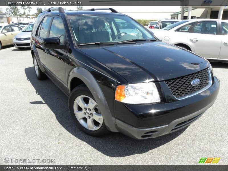 Black / Pebble Beige 2007 Ford Freestyle SEL