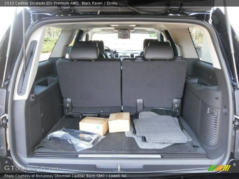 Black Raven / Ebony 2010 Cadillac Escalade ESV Premium AWD