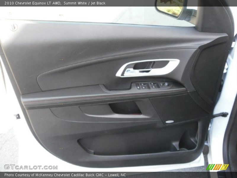 Summit White / Jet Black 2010 Chevrolet Equinox LT AWD