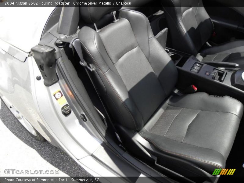 Chrome Silver Metallic / Charcoal 2004 Nissan 350Z Touring Roadster